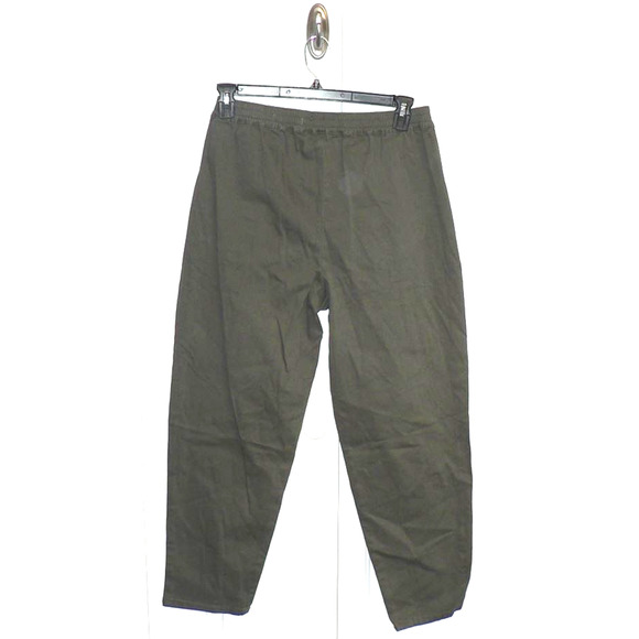 BCBGeneration Women's High Rise Barrel Leg Pants in Crushed Oregano Medium $75 - Picture 5 of 5